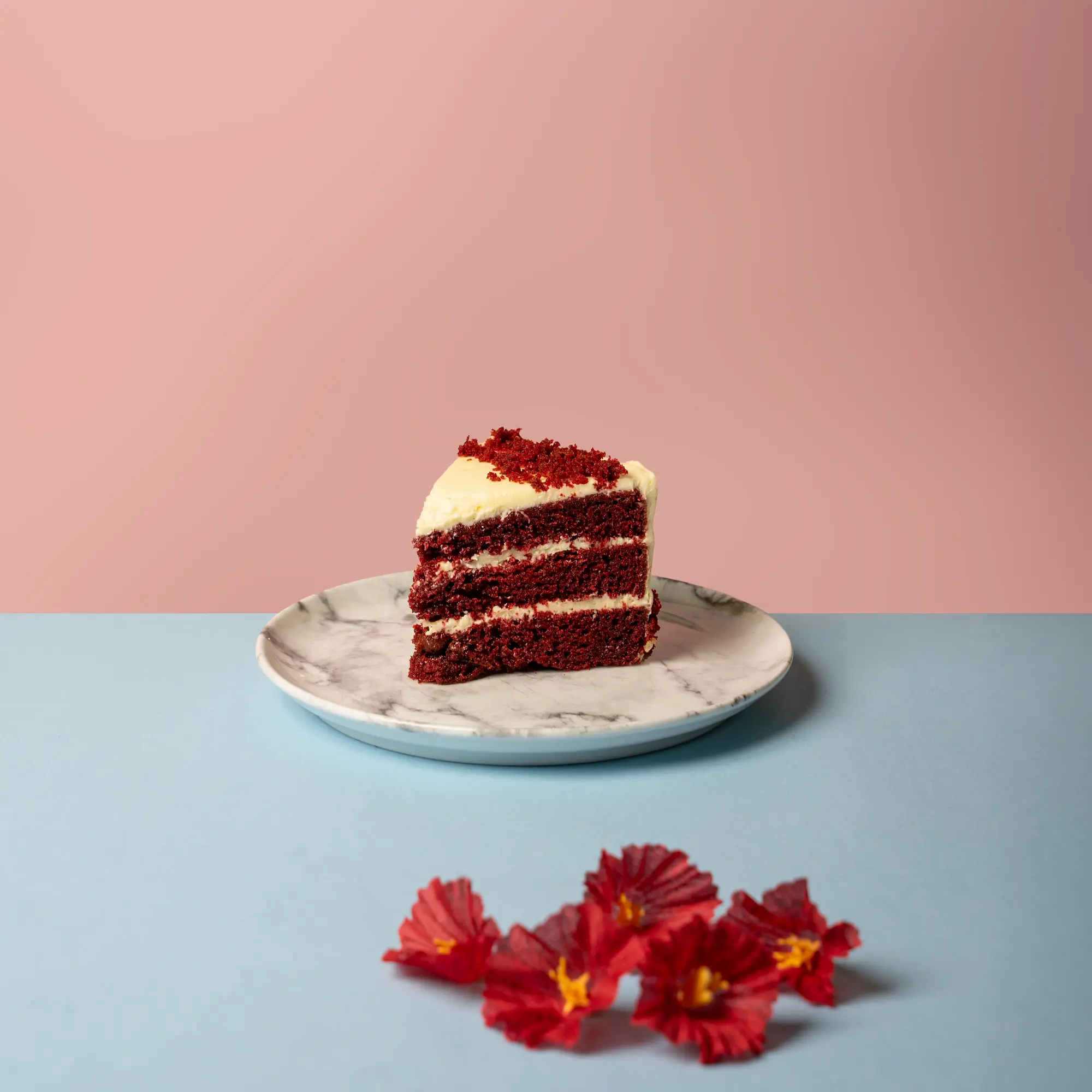 Torta de red-velvet